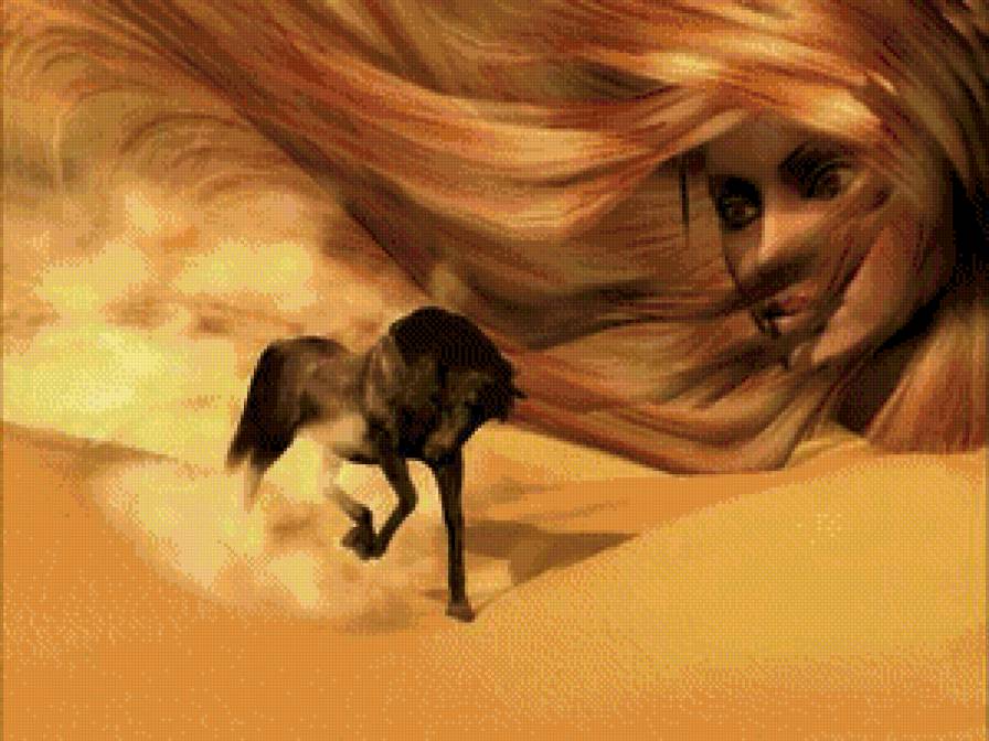 Девушка - девушка, фентези, люди - предпросмотр