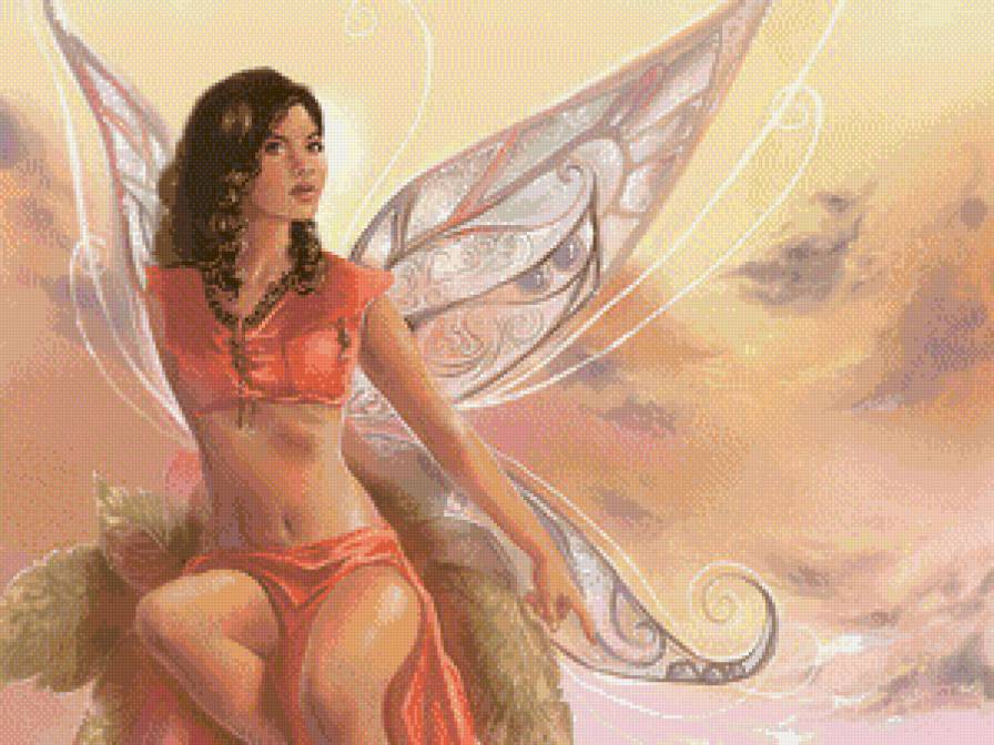 Лесная фея - люди, фентези, девушка - предпросмотр