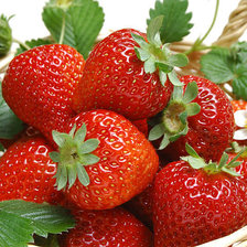 Схема вышивки «клубничка»