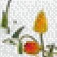 Предпросмотр схемы вышивки «Тюльпаны в снегу» (№873372)