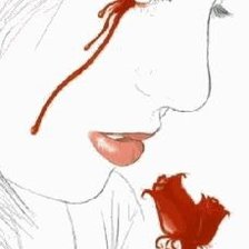 Схема вышивки «слеза девушки»