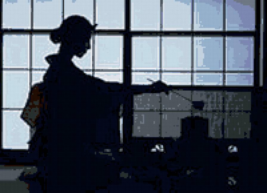 чайная царемония - чайная царемония, чай, япония, обычаи, монохром - предпросмотр