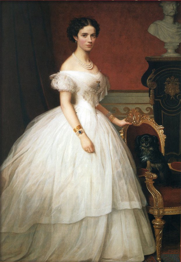 Princess Dagmar of Denmark (Императрица Мария Федоровна) - классика, портрет - оригинал