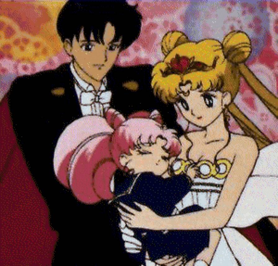 семья банни и мамору - сейлормун - предпросмотр