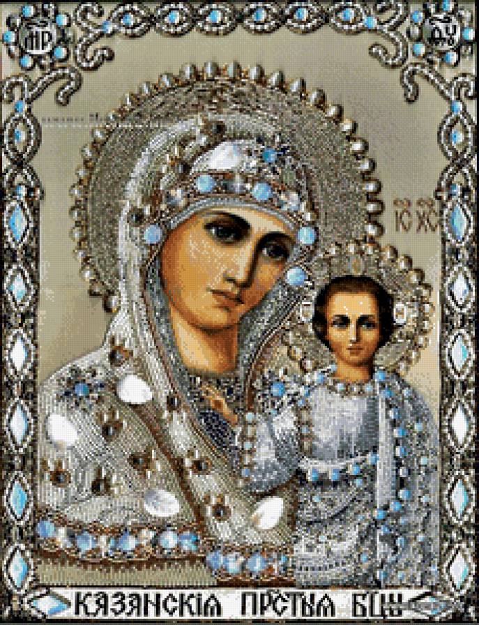 икона божьей матери - предпросмотр