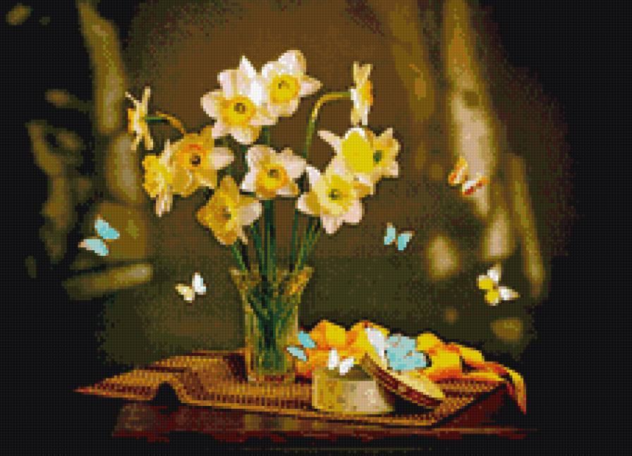 Нарцисы - предпросмотр