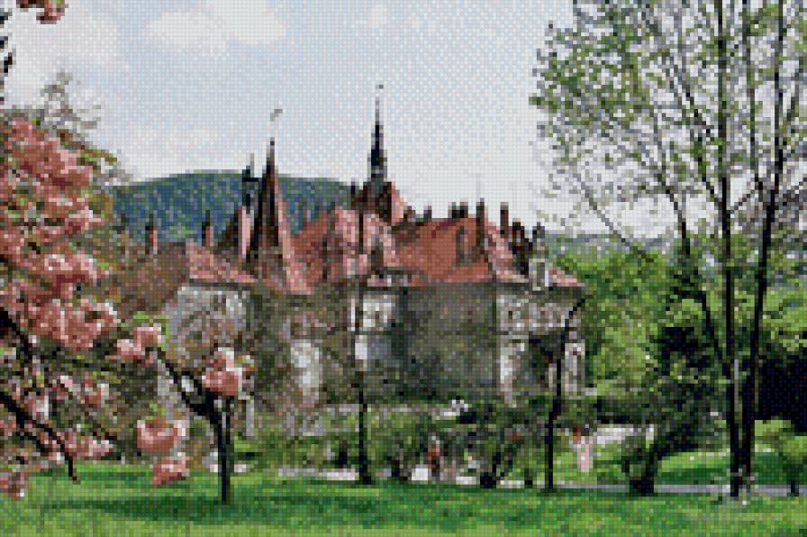 замок в карпатах - предпросмотр