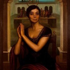 la niña de los peines