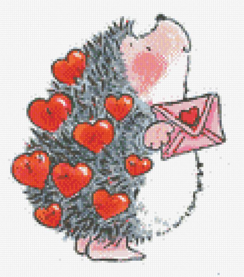 Ежик - предпросмотр