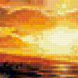 Предпросмотр схемы вышивки «закат на море» (№874570)