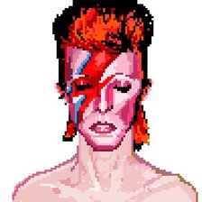 Схема вышивки «David Bowie»