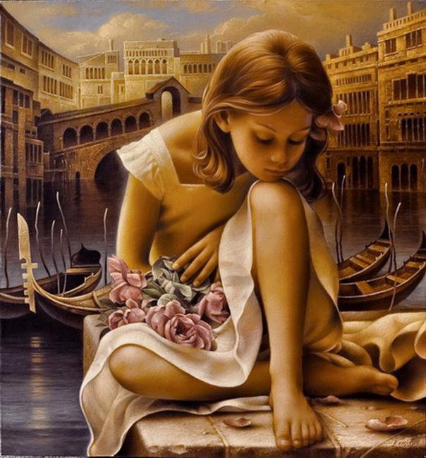 консуэло жорж санд. Девочка с розами - оригинал