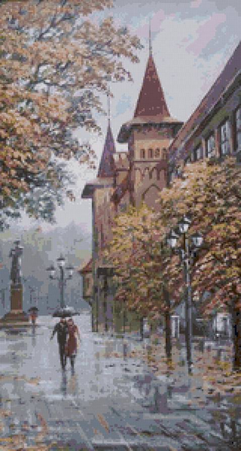 Консерватория Саратова - дождь, саратов, консерватория - предпросмотр