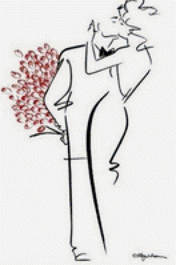 Встреча любимых - люди, пара, любовь, моно, свидание - предпросмотр