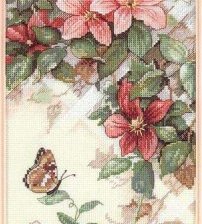 Схема вышивки «цветы»