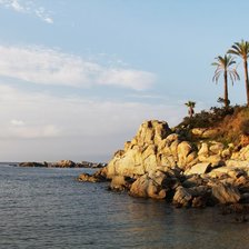 Схема вышивки «Рассвет на Сардинии»