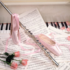 Схема вышивки «Музыка и танец»