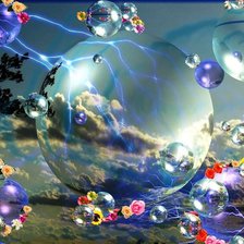 Схема вышивки «3Д шар»