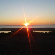 Схема вышивки «Закат»