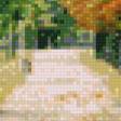 Предпросмотр схемы вышивки «Аллея лето-осень» (№877054)