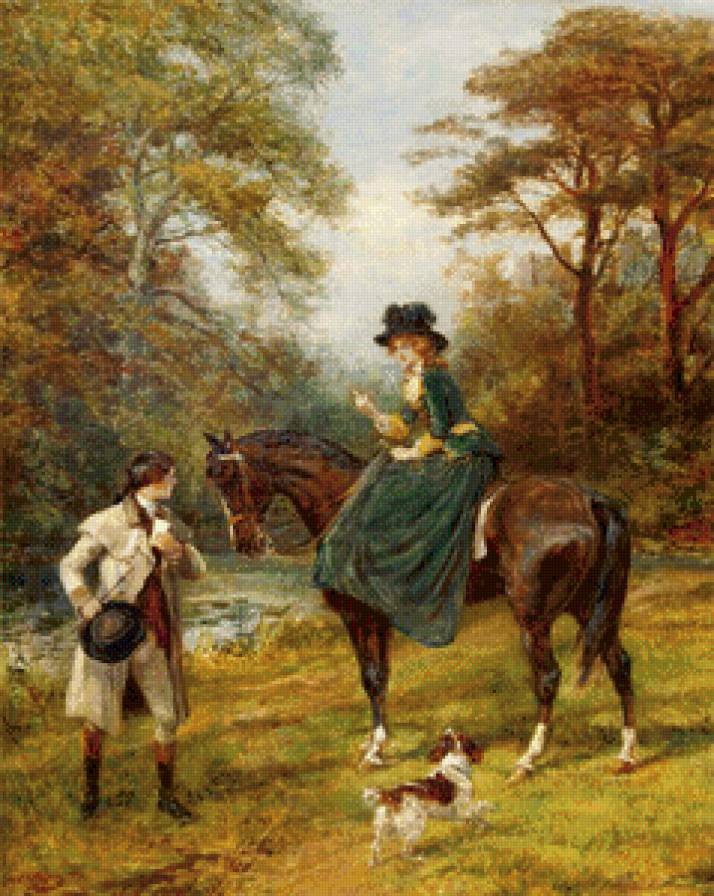 Heywood Hardy - классика, жанровая сценка - предпросмотр