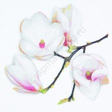 Схема вышивки «магнолия»