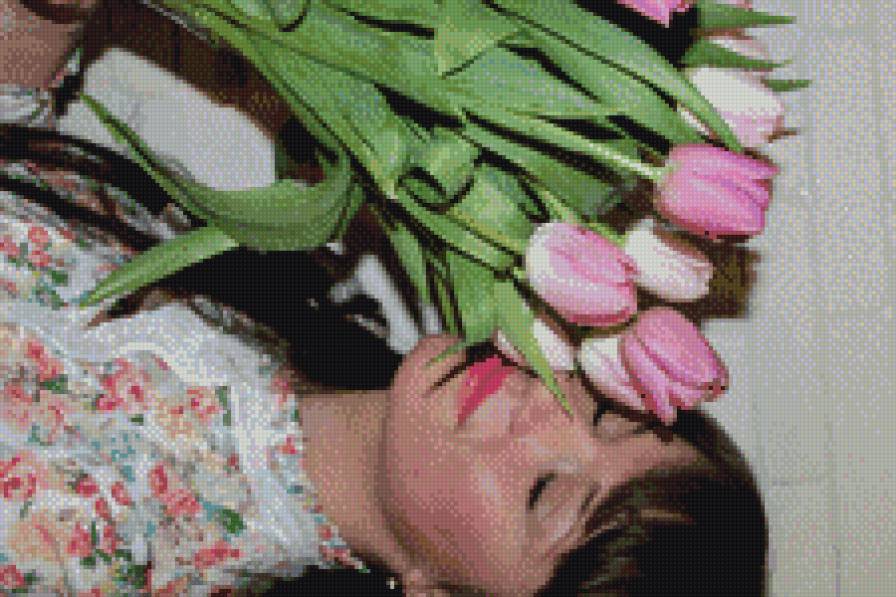 8 марта - в тюльпанах !, мама - предпросмотр