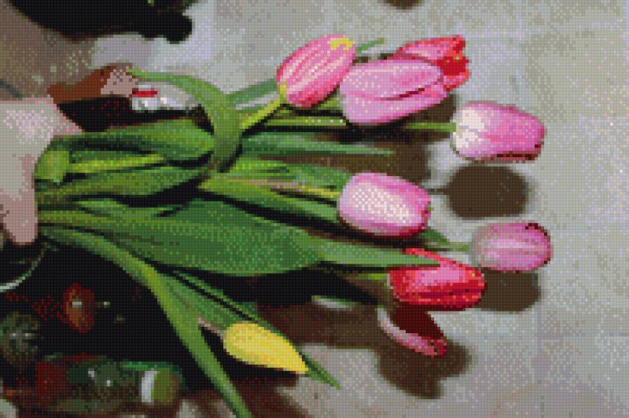 8 марта - тюльпаны, букет - предпросмотр