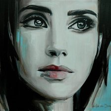 Схема вышивки «портрет»