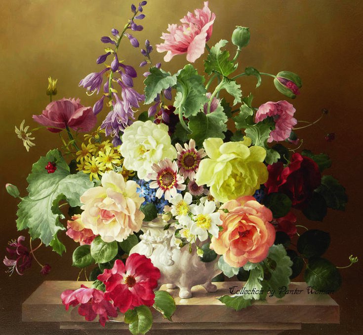 цветы - букет - оригинал