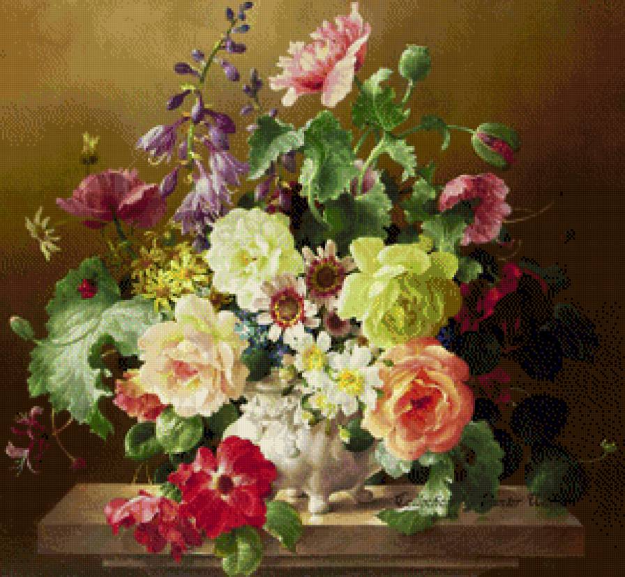 цветы - букет - предпросмотр