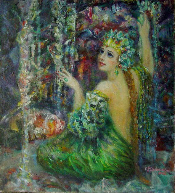 Хозяйка Медной горы - камни, сказка, девушка - оригинал