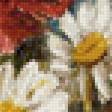 Предпросмотр схемы вышивки «полевые цветы в вазе» (№878665)