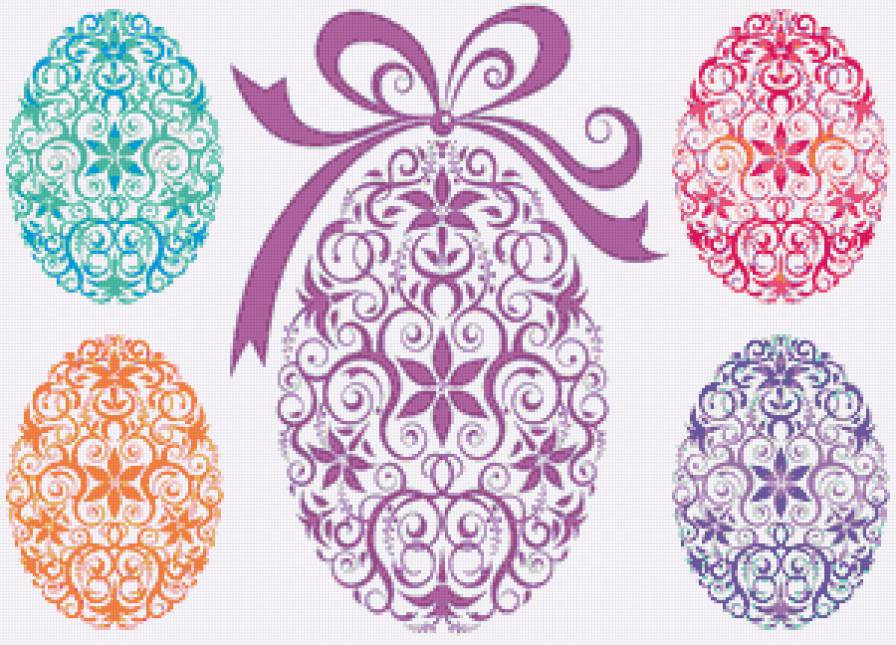 Яйца - пасха, яйцо - предпросмотр