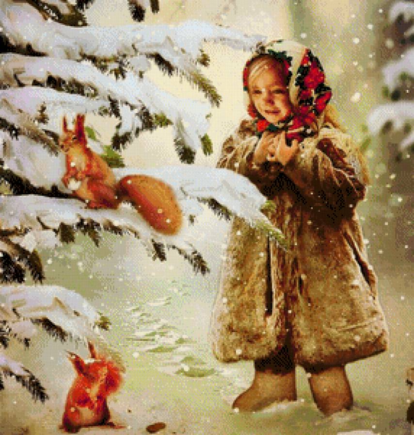 зимой - предпросмотр