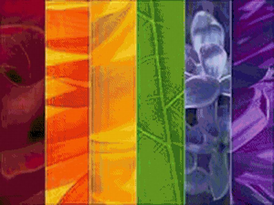 коллаж - коллаж, флора - предпросмотр