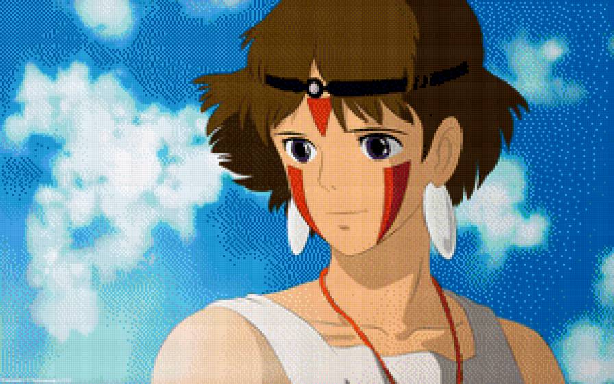 Принцесса Мононоке - аниме, хаяо миядзаки - предпросмотр