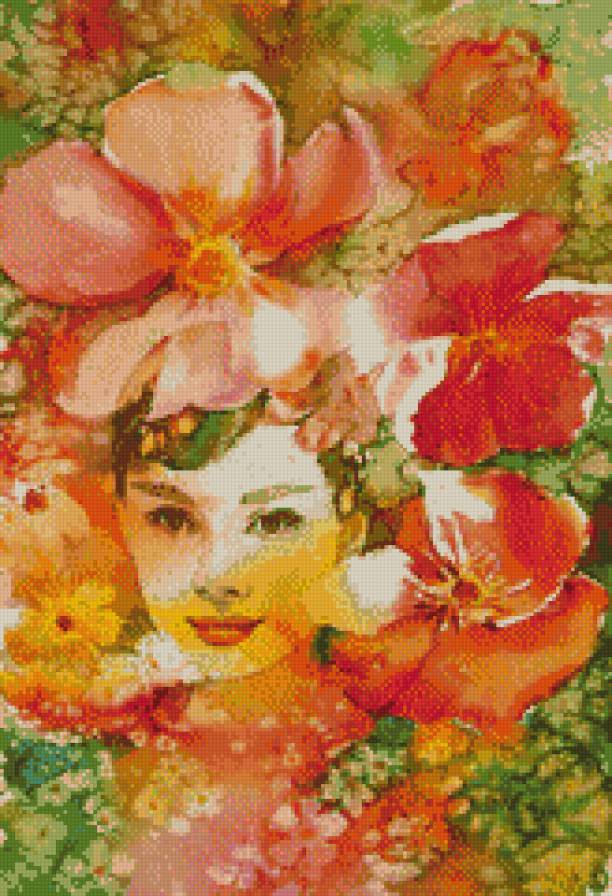 Лицо девушки - предпросмотр