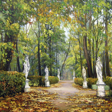 Аллея парка