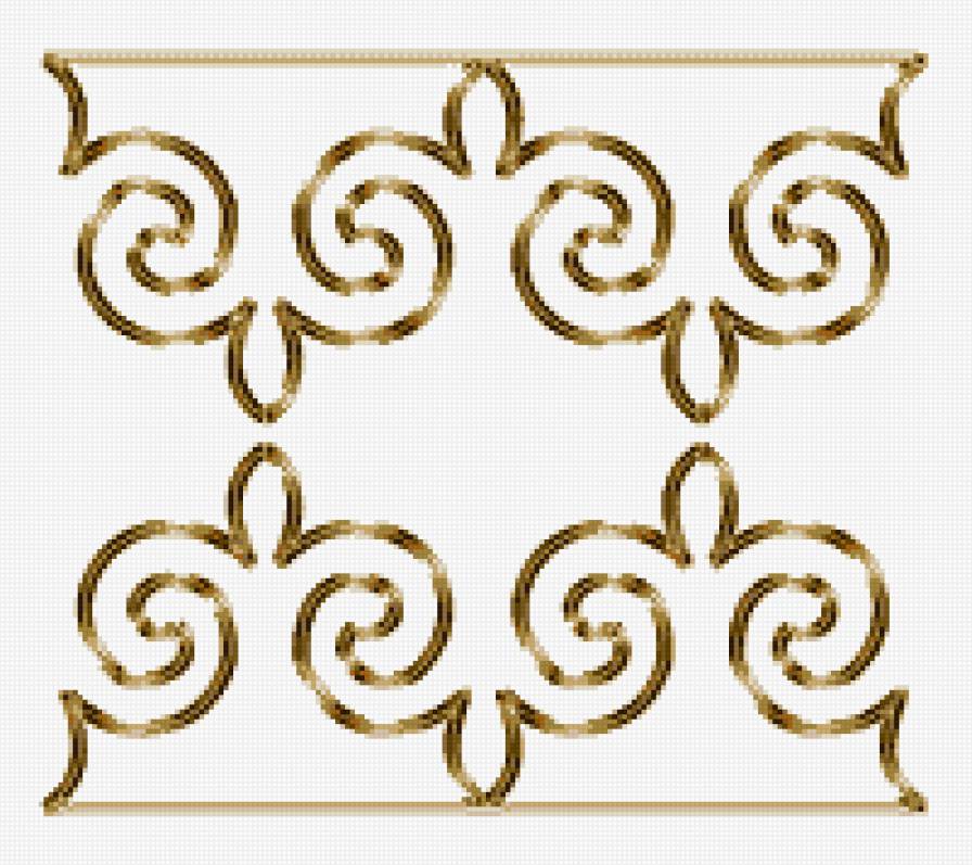 вензель - скатерть, узор, вензель - предпросмотр