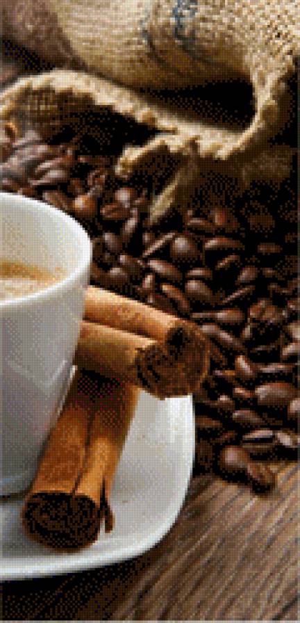 Кофе. Часть 2 - чашка, кухня, триптих, зерна, кофе - предпросмотр