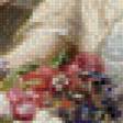 Предпросмотр схемы вышивки «Augustus Edwin Mulready. Девочка и цветы» (№880082)