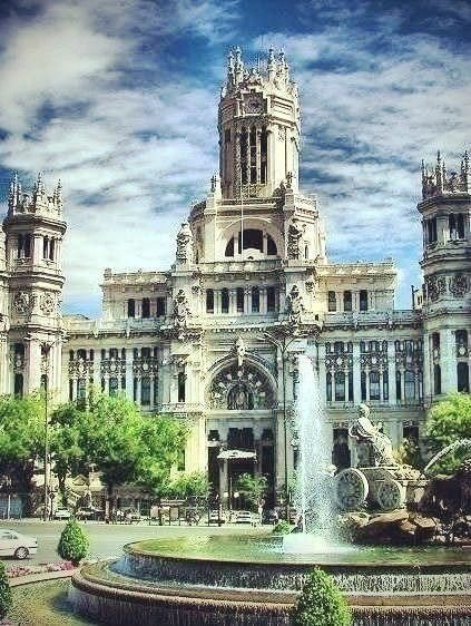 Дворец - пейзаж, замок - оригинал