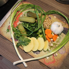 Схема вышивки «приятного аппетита»