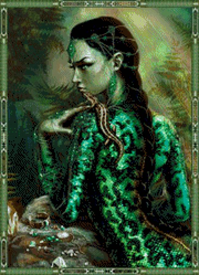 хозяйка медной горы - хозяйка, каменный цветок - предпросмотр