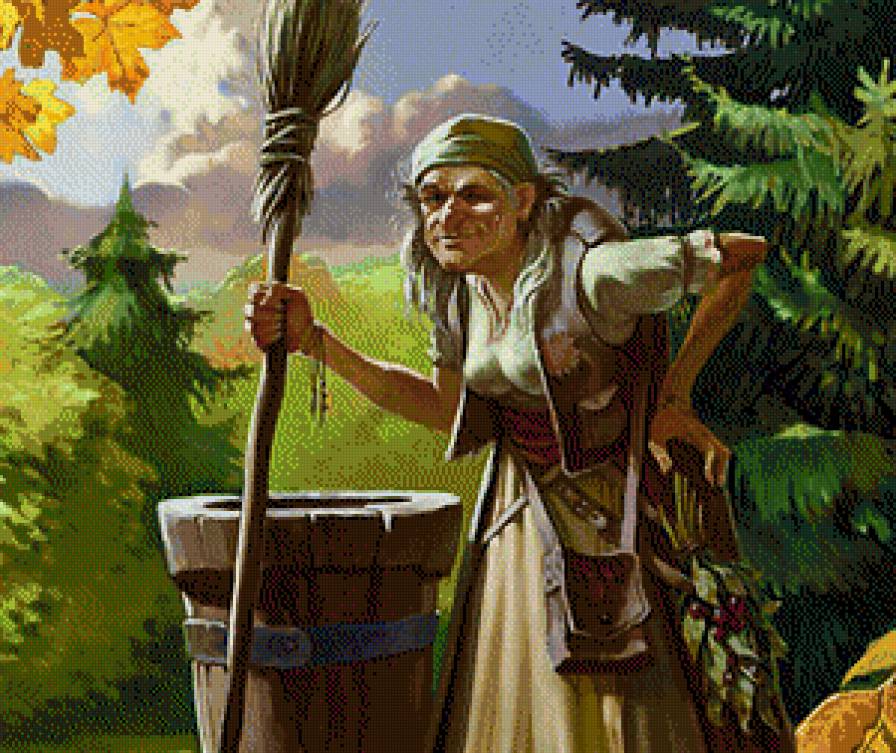 баба яга - фентази - предпросмотр