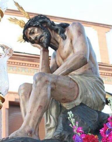 Escultura de Cristo de Espinas - religioso - оригинал