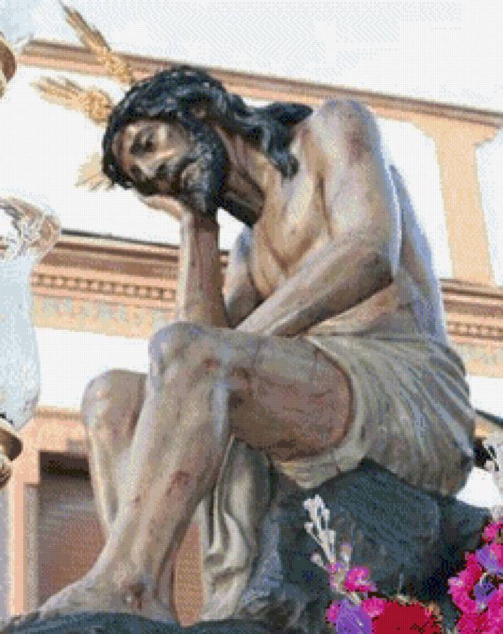 Escultura de Cristo de Espinas - religioso - предпросмотр