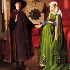 Схема вышивки «Matrimonio Arnolfini [Jan Van Eyck]»