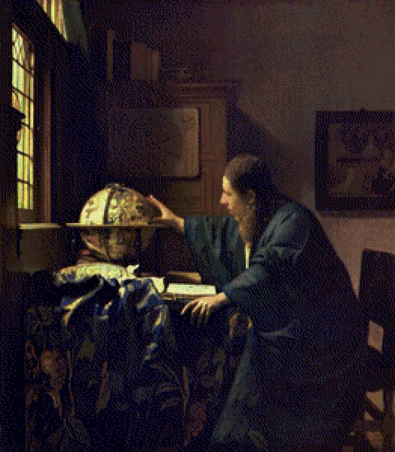 El astronomo [Vermeer] - arte-pintores - предпросмотр
